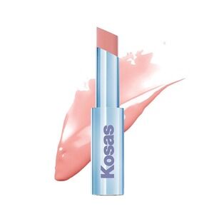 Kosas Wet Stick Moisturizing‎ Shiny Sheer Lipstick Shade Baby Rose 0.13 oz 3.7 g